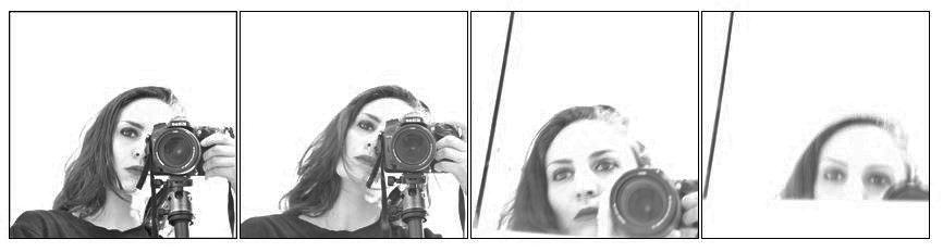 Eleonora Iuele Italian Photographer, professional black and white photography, with a professional camera shooting photos