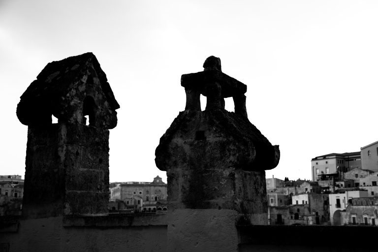 Roofs of the ancient city of Matera
