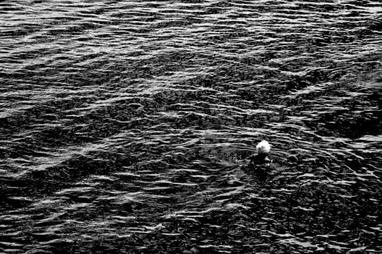 Apulia photography black and white sea bath swimming